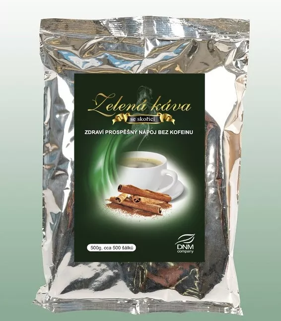 Zelená káva se skořicí Gastro balení 500g DNM