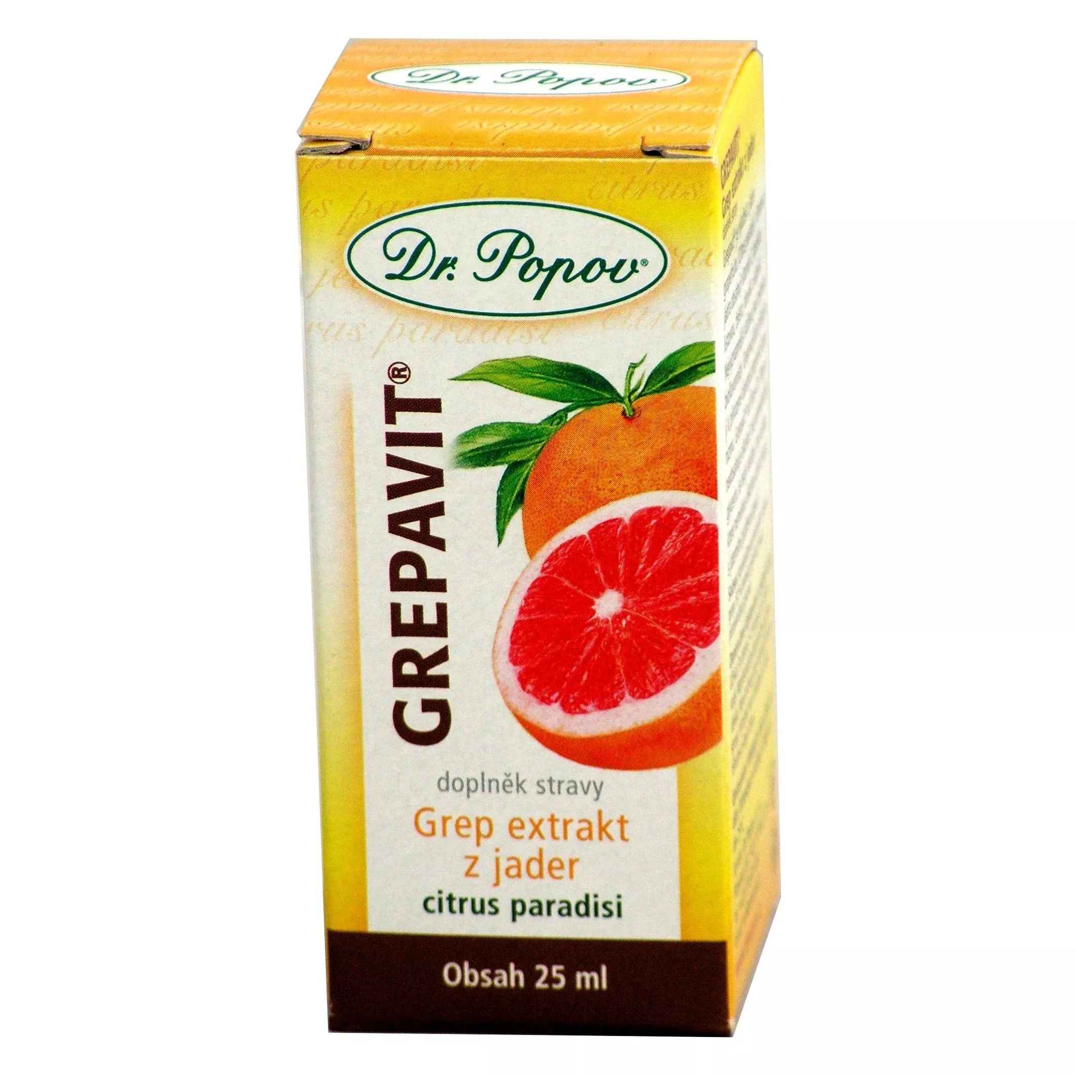 GREPAVIT® – grep extrakt z jader 25ml Dr. Popov